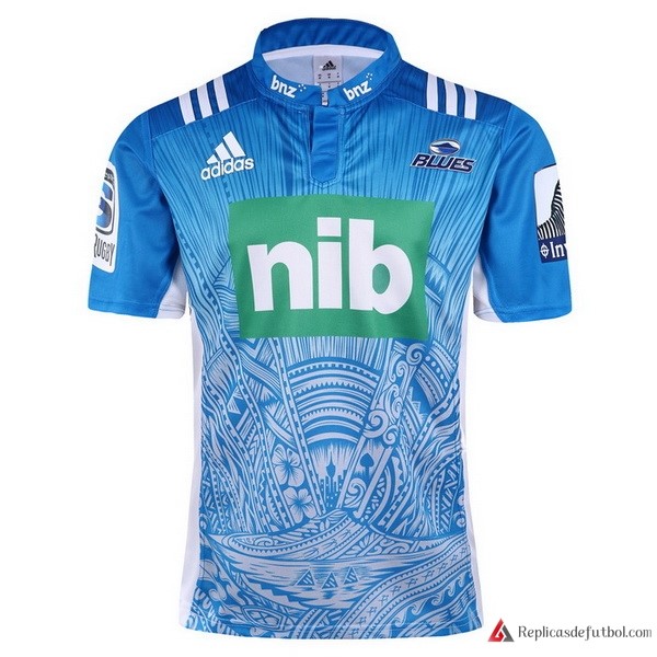Camiseta Blues Segunda equipación 2017-2018 Azul Rugby